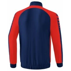 Erima Six Wings Präsentationsjacke – New Navy/red -Sportbekleidungs Geschäft 1012205 B