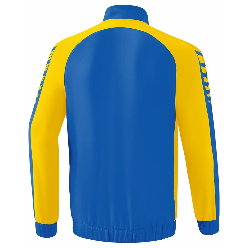 Erima Six Wings Präsentationsjacke – New Royal/yellow 4 Erima Six Wings Präsentationsjacke – New Royal/yellow – Bild 2
