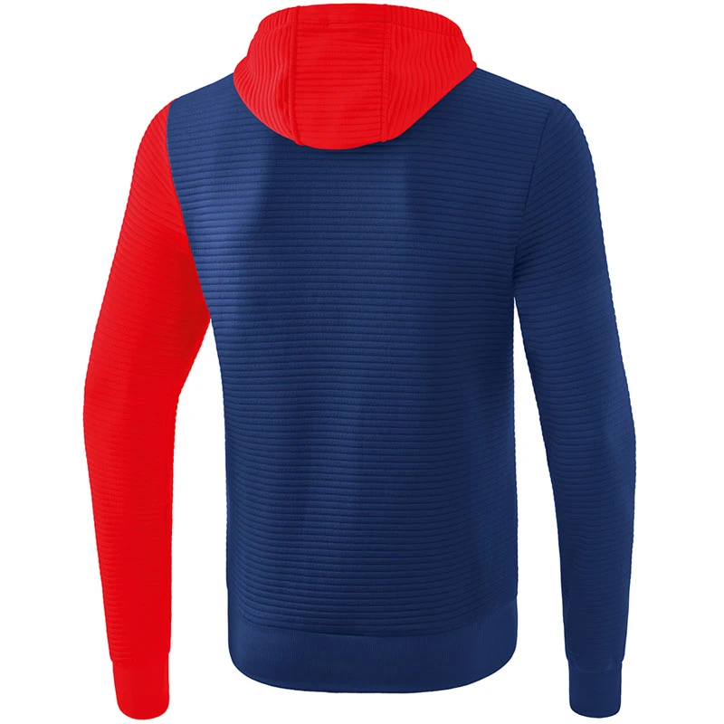 Erima 5-C Trainingsjacke Mit Kapuze – New Navy/red/white 4 Erima 5-C Trainingsjacke Mit Kapuze – New Navy/red/white – Bild 2