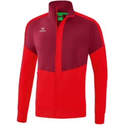 Erima Squad Worker Trainingsjacke – Bordeaux/red