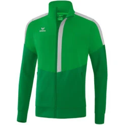 Erima Squad Worker Trainingsjacke – Fern Green/smaragd/silver Grey