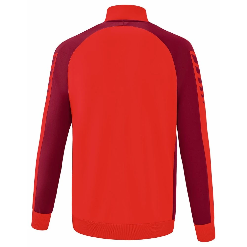 Erima Six Wings Worker Trainingsjacke – Red/bordeaux 4 Erima Six Wings Worker Trainingsjacke – Red/bordeaux – Bild 2