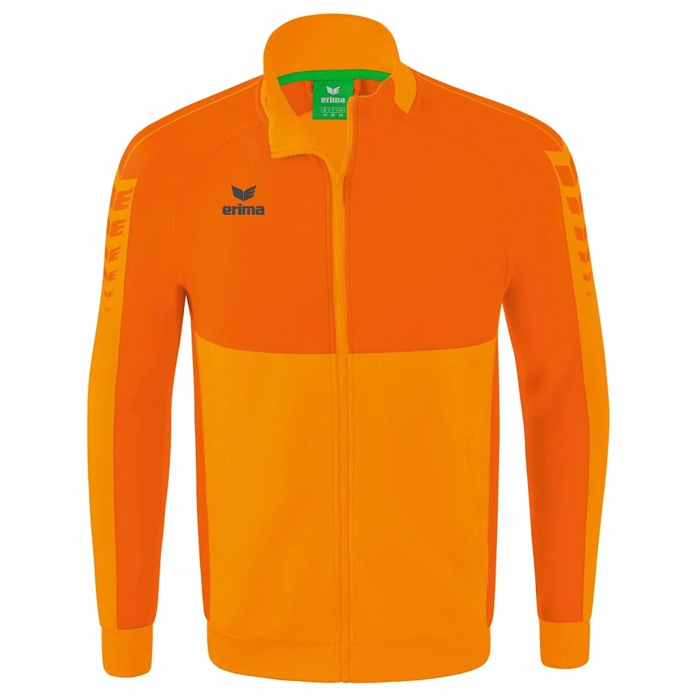 Erima Six Wings Worker Trainingsjacke – New Orange/orange 3 Erima Six Wings Worker Trainingsjacke – New Orange/orange