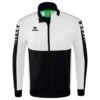 Erima Six Wings Worker Trainingsjacke – Black/white -Sportbekleidungs Geschäft 1032236
