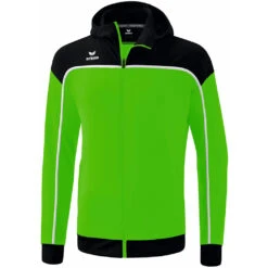 Erima Change Trainingsjacke Mit Kapuze – Green/black/white