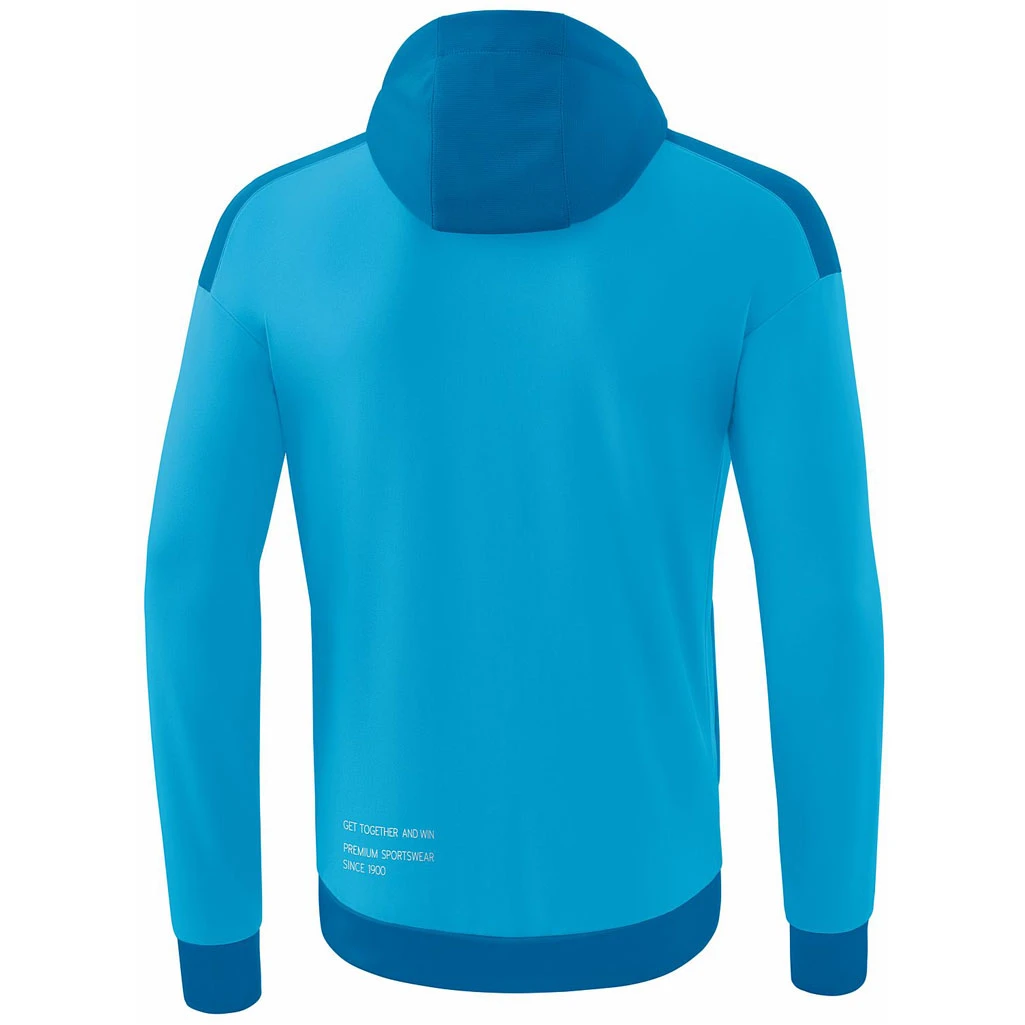 Erima Change Trainingsjacke Mit Kapuze – Curacao/mykonos/white 4 Erima Change Trainingsjacke Mit Kapuze – Curacao/mykonos/white – Bild 2