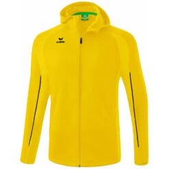 Erima Liga Star Trainingsjacke Mit Kapuze – Yellow/black