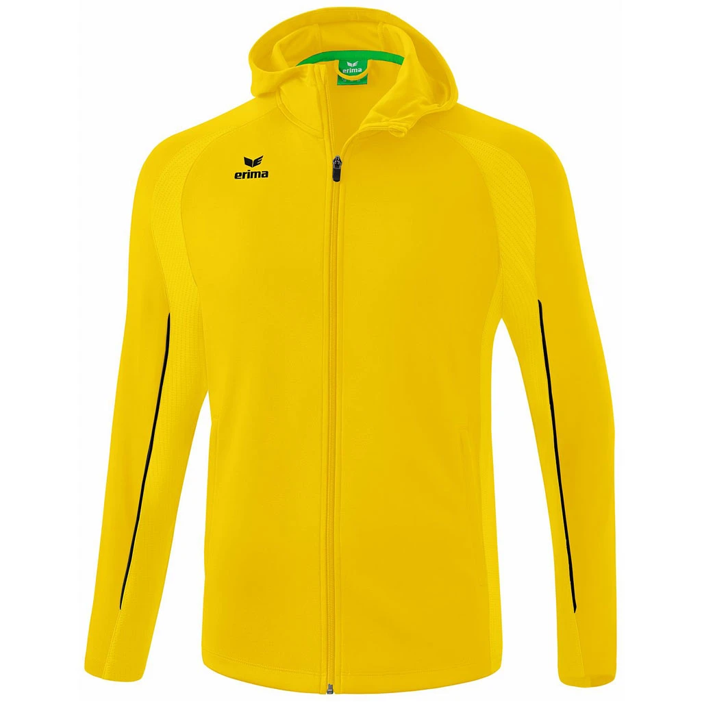 Erima Liga Star Trainingsjacke Mit Kapuze – Yellow/black 3 Erima Liga Star Trainingsjacke Mit Kapuze – Yellow/black