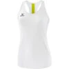 Erima Squad Tank Top – White/slate Grey/bio Lime -Sportbekleidungs Geschäft 1082010