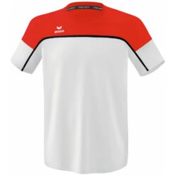 Erima Change T-Shirt – White/red/black