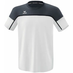 Erima Change T-Shirt – White/slate Grey/black