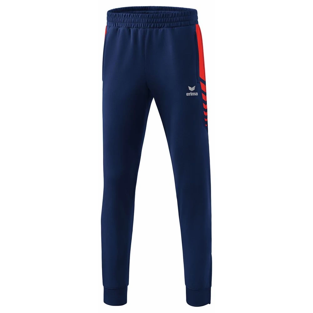 Erima Six Wings Worker Trainingshose – New Navy/red 3 Erima Six Wings Worker Trainingshose – New Navy/red
