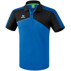 Erima Premium One 2.0 Poloshirt – New Royal/black/white