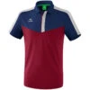 Erima Squad Poloshirt – New Navy/bordeaux/silver Grey -Sportbekleidungs Geschäft 1112020