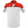 Erima Change Poloshirt – White/red/black -Sportbekleidungs Geschäft 1112306