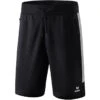 Erima Squad Short – Black/silver Grey -Sportbekleidungs Geschäft 1152001