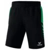 Erima Six Wings Worker Short – Black/smaragd -Sportbekleidungs Geschäft 1152213