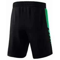 Erima Six Wings Worker Short – Black/smaragd -Sportbekleidungs Geschäft 1152213 B