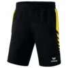 Erima Six Wings Worker Short – Black/yellow -Sportbekleidungs Geschäft 1152215