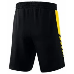 Erima Six Wings Worker Short – Black/yellow -Sportbekleidungs Geschäft 1152215 B