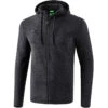 Erima Fleecejacke – Black Melange 2 Erima Fleecejacke – Black Melange -Sportbekleidungs Geschäft 2061901