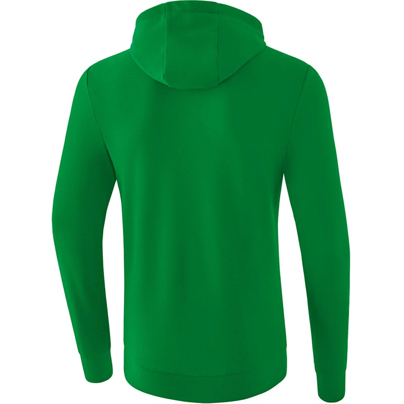 Erima Basic Kapuzensweatshirt – Smaragd Green 4 Erima Basic Kapuzensweatshirt – Smaragd Green – Bild 2