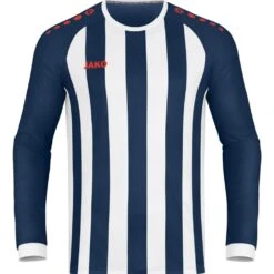 Jako Trikot Inter Langarm – Navy/weiß/flame