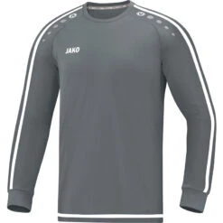 Jako Striker 2.0 Trikot Shirt Langarm – Steingrau/weiß