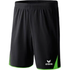 Erima 5-Cubes Short – Schwarz/green