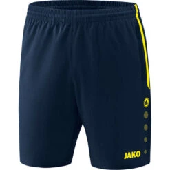 Jako Competition 2.0 Short – Marine/neongelb