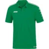 Jako Striker 2.0 Polo – Sportgrün/weiß -Sportbekleidungs Geschäft 6319 06