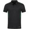 Jako Challenge Polo – Schwarz Meliert/sportgrün -Sportbekleidungs Geschäft 6321 503