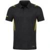 Jako Challenge Polo – Schwarz Meliert/citro -Sportbekleidungs Geschäft 6321 505