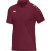 Jako Classico Polo – Maroon -Sportbekleidungs Geschäft 6350 14