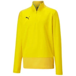 Puma TeamGoal 23 Training 1/4 Zip Top – Cyber Yellow