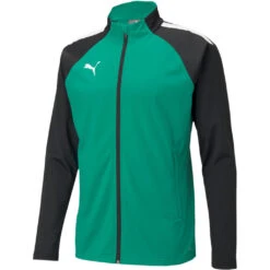 Puma TeamLiga Sideline Poly Trainingsjacke – Pepper Green