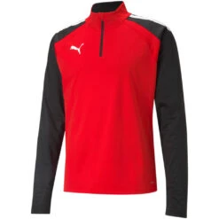 Puma TeamLiga 1/4 Zip Top – Puma Red