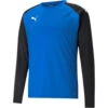 Puma TeamLiga Training Sweat – Electric Blue Lemonade -Sportbekleidungs Geschäft 657238 02