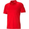 Puma TeamLiga Sideline Polo Shirt – Puma Red -Sportbekleidungs Geschäft 657257 01