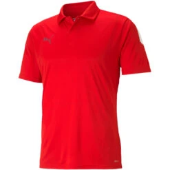 Puma TeamLiga Sideline Polo Shirt – Puma Red