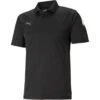 Puma TeamLiga Sideline Polo Shirt – Puma Black -Sportbekleidungs Geschäft 657257 03