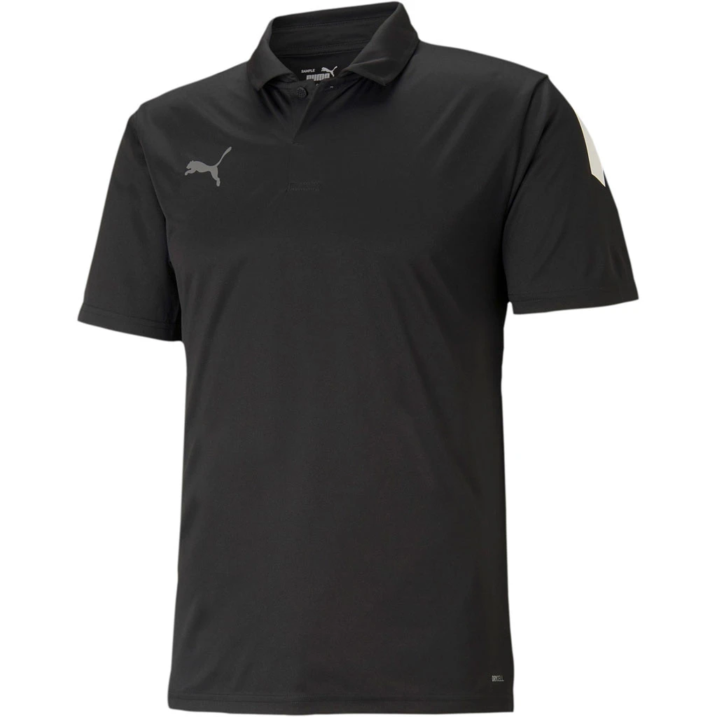 Puma TeamLiga Sideline Polo Shirt – Puma Black 3 Puma TeamLiga Sideline Polo Shirt – Puma Black