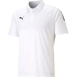 Puma TeamLiga Sideline Polo Shirt – Puma White