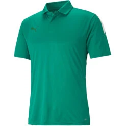 Puma TeamLiga Sideline Polo Shirt – Pepper Green