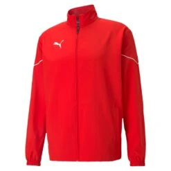 Puma TeamRise Sideline Präsentationsjacke – Puma Red