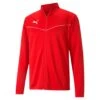 Puma TeamRise Training Polyesterjacke – Puma Red
