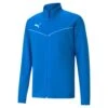 Puma TeamRise Training Polyesterjacke – Electric Blue Lemonade