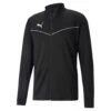 Puma TeamRise Training Polyesterjacke – Puma Black -Sportbekleidungs Geschäft 657392 03