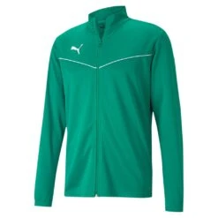 Puma TeamRise Training Polyesterjacke – Pepper Green