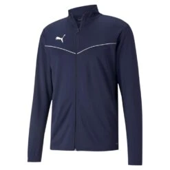 Puma TeamRise Training Polyesterjacke – Peacoat